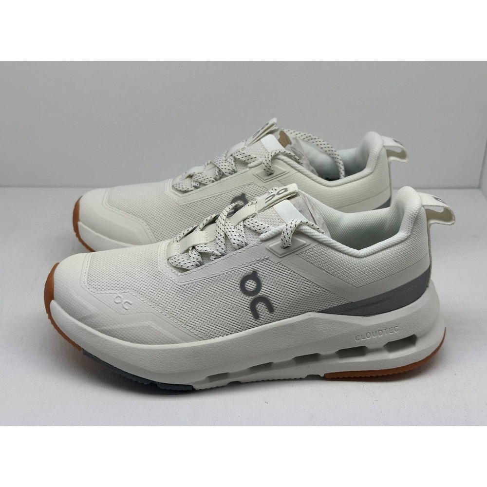 On Cloudnova Youth Ivory Apollo Grey Kids Running Shoes 3YF30034332 Size 3.5Y